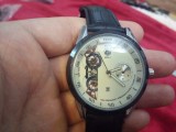 Cumpara ieftin Ceas TAG HEUER - MIKRO TURBILLON - Cadran Alb, Barbatesc, Curea Piele, Quartz, Analog, Casual, Inox