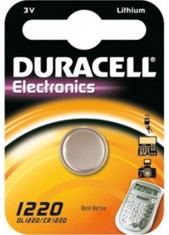 1x Duracell CR1220 lithium battery BL095 foto