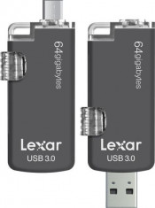 Lexar JumpDrive M20C Dual, 64 GB, USB 3.0 Type-C foto