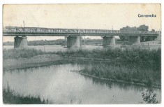 2630 - CERNAUTI, Bucovina, Bridge - old postcard - used - 1918