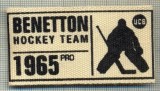 367 -EMBLEMA- BENETTON HOCKEY TEAM - ECHIPAMENT SPORTIV -starea care se vede