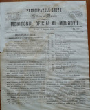 Principatele Unite , Monitorul oficial al Moldovii , Iasi , nr. 82 , 1859