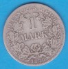 (3) MONEDA DIN ARGINT GERMANIA - 1 MARK 1876, LIT. H, PURITATE 900, NECURATATA, Europa