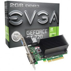 Placa video EVGA ,VGA ,GT710 ,2GB ,64-Bit ,DDR3 ,PCI Express foto