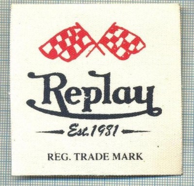 372 -EMBLEMA- REPLAY - BRAND RENUMIT DE IMBRACAMINTE -starea care se vede foto