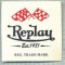 372 -EMBLEMA- REPLAY - BRAND RENUMIT DE IMBRACAMINTE -starea care se vede