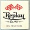379 -EMBLEMA- REPLAY - BRAND RENUMIT DE IMBRACAMINTE -starea care se vede