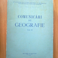 e4 Comunicari de geografie, vol. II