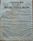 Cumpara ieftin Principatele Unite , Monitorul oficial al Moldovii , Iasi , nr. 80 , 1859