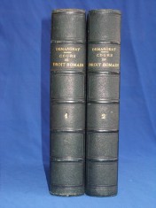 M.CHARLES DEMANGEAT - COURS ELEMENTAIRE DE DROIT ROMAIN * 2 VOL - PARIS - 1866 *