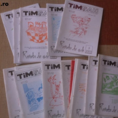 tim sah revista Timisoara lot colectie 16 reviste sah numere diferite sahisti