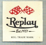 383 -EMBLEMA- REPLAY - BRAND RENUMIT DE IMBRACAMINTE -starea care se vede