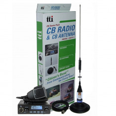 Resigilat - Kit Statie radio CB TTi TCB-550 + Antena TTi X14S foto