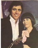CPI (B6742) CARTE POSTALA - SACHA DISTEL SI MIREILLE MATHIEU, Necirculata, Fotografie