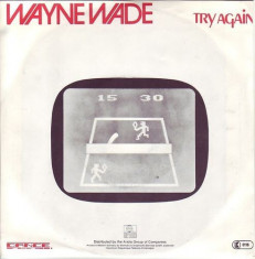 Wayne Wade - Try Again (1983, Ariola) Disc vinil single 7&amp;quot; hit reggae foto