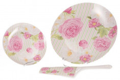 Set tort 8 piese Pink Rose foto