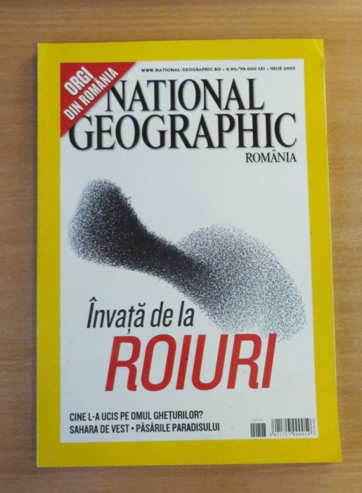 National Geographic Romania #Iulie 2007 Orgi din Romania, Roiuri, Sahara de Vest