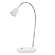 Lampa de birou Eglo Durengo 93078, 3W LED, Alb foto