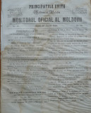 Cumpara ieftin Principatele Unite , Monitorul oficial al Moldovii , Iasi , nr. 86 , 1859