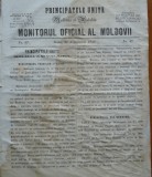 Principatele Unite , Monitorul oficial al Moldovii , Iasi , nr. 97 , 1859