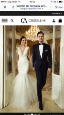 Rochie Mireasa Cristallini foto
