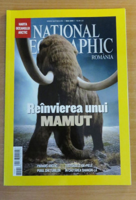 National Geographic Romania #Mai 2009 - Reinvierea unui mamut foto