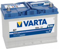 Varta ACUMULATOR 12V BLUE DYNAMIC G7 95Ah 830A 0-1 B01 595 404 083 313 2 foto