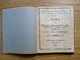 CURS DE TRANSPORTURI - Virgil N. Madgearu - curs stenografiat: I. Olteanu, 1924