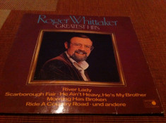 roger whittaker greatest hits disc vinyl muzica pop metronome records lp best of foto