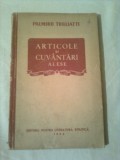 ARTICOLE SI CUVANTARI ALESE ~ PALMIRO TOGLIATTI