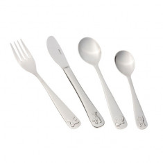 Set tacamuri inox pentru copii 4 piese Alma foto