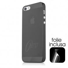 Carcasa iPhone SE/5S IT Skins Zero.3 Negru 0.3 mm (folie inclusa) foto