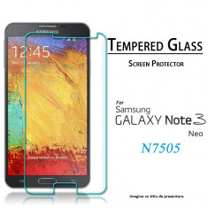 FOLIE STICLA Samsung Galaxy Note 3 NEO 0.33mm tempered glass antisoc securizata foto