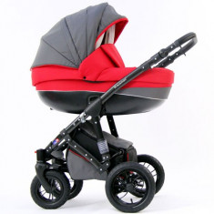 Carucior 3 in 1 Contempo Red-Gray foto