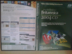 PC CD-ROM - Encyclopedia Britannica Standard Edtion 2004 (GameLand ) foto