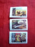 Serie Portugalia 1976 -Legea Sesmarias -600 Ani , 3 val., Nestampilat