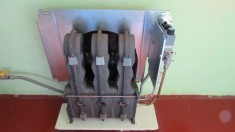 Convector gaz Feg GF 40.11 F perete +KIT foto
