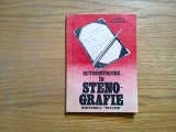 Autoinstruire in STENO-GRAFIE - Sistemul &quot;Taylor&quot; - Silvia Manoliu - 1988