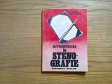 Autoinstruire in STENO-GRAFIE * Sistemul &quot;Taylor&quot; - Silvia Manoliu - 1988