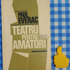 Teatru pentru amatori Paul Everac 1977
