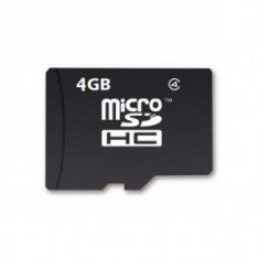 Memorie microSD HC 4 GB cu adaptor SD foto