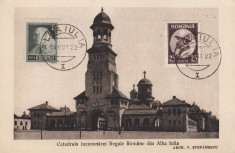 ALBA IULIA CATEDRALA INCORONARII REGALE ROMANE , 15 OCT.1922 foto