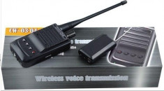 Micro Wireless Audio transmi??tor Dispozitiv CW-03 foto