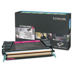 Consumabil Lexmark Consumabil toner pt C746 si C748 Magenta Return Program Toner Cartridge70000 pages foto