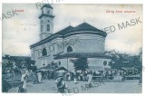 692 - LUGOJ, Timis, Market - old postcard - used - 1915, Circulata, Printata