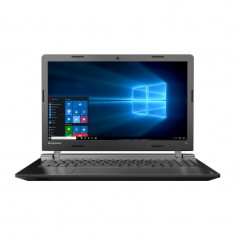 Laptop Lenovo IdeaPad 100-15 15.6 inch HD Intel Core i3-5005U 4GB DDR3 128GB SSD Windows 10 Black foto