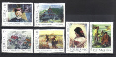 POLONIA 1987, Picturi, serie neuzata, MNH foto