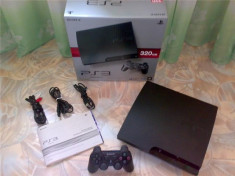 Playstation 3 Slim, 320 Gb + controller Sony + jocuri + hdmi foto