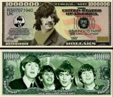 USA 1 Million Dollars Beatles Ringo Starr UNC