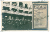 1365 - BUCURESTI, Concert music for army - old PC, real PHOTO - unused - 1917, Necirculata, Fotografie
